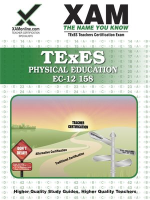 cover image of TExES Physical Education EC-12 158